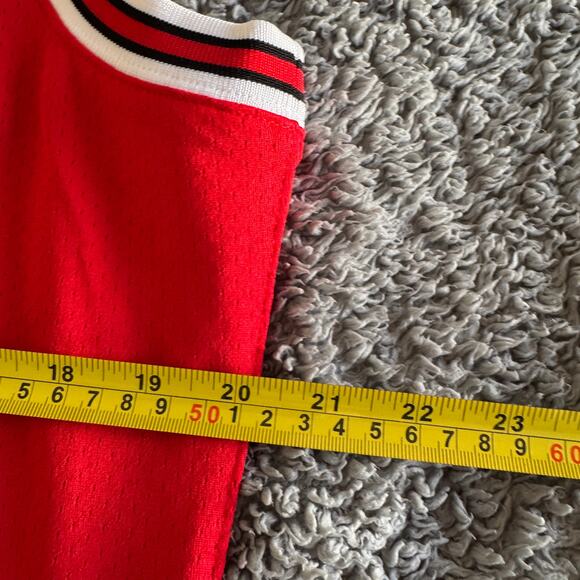 Authentic Mitchell & Ness NBA Chicago Bulls Michael Jordan 97-98 Jersey Sz 40 M - Picture 10 of 10